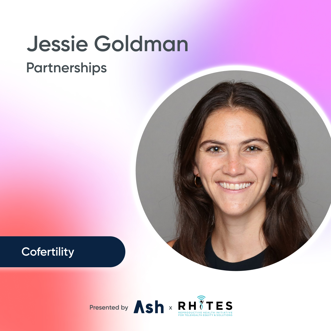 Jessie Goldman, Partnerships at Cofertility
